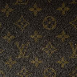 Pre Owned Louis Vuitton Monogram Canvas Large Desk Agenda Cover