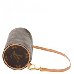 Pre Owned Louis Vuitton Monogram Canvas Papillon Pochette Accessories