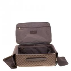 Pre Owned Louis Vuitton Damier Ebene Canvas Pegase Light 55 Luggage