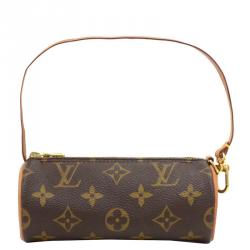 LOUIS VUITTON BROWN MONOGRAM MINI PAPILLON BAG