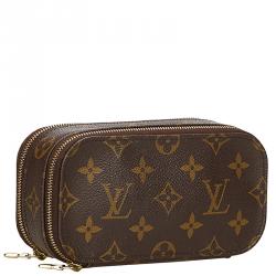 Pre Owned حقيبة أدوات تجميل لوي فيتون تروس بلاش كانفاس مونوغرامي PM