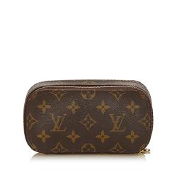 Pre Owned حقيبة أدوات تجميل لوي فيتون تروس بلاش كانفاس مونوغرامي PM