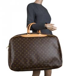 Pre Owned Louis Vuitton Monogram Canvas Alize 2 Poche Soft Suitcase