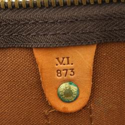 Pre Owned Louis Vuitton Monogram Canvas Keepall 55 Bag