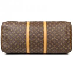 Pre Owned Louis Vuitton Monogram Canvas Keepall 60 Bag