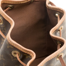 Pre Owned Louis Vuitton Monogram Canvas Montsouris PM Backpack