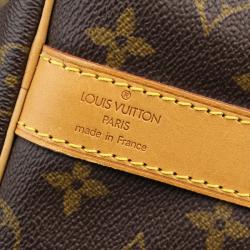 Pre Owned Louis Vuitton Monogram Canvas Keepall Bandouliere 55 Bag