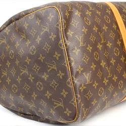 Pre Owned Louis Vuitton Monogram Canvas Keepall 55 Bag