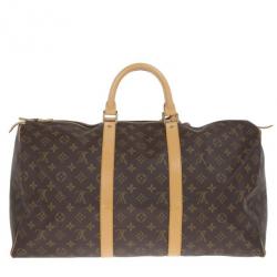 Pre Owned Louis Vuitton Monogram Canvas Keepall 50