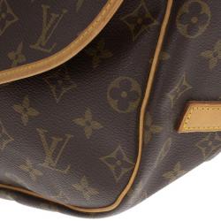 Pre Owned Louis Vuitton Monogram Canvas Saumur 35