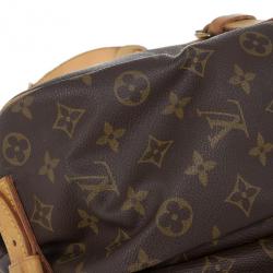 Pre Owned Louis Vuitton Monogram Canvas Saumur 35