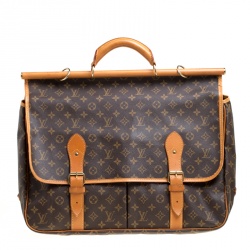 Pre Owned Louis Vuitton Monogram Canvas Sac Chasse Hunting Bag
