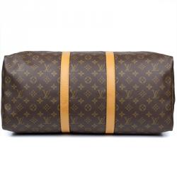 Pre Owned Louis Vuitton Monogram Canvas Keepall 50 Bag