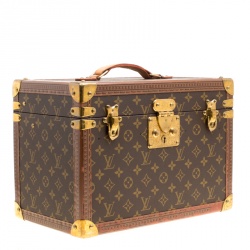 Pre Owned Louis Vuitton Monogram Canvas Boite Bouteilles Et Glace Trunk Case