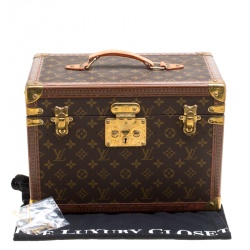 Pre Owned Louis Vuitton Monogram Canvas Boite Bouteilles Et Glace Trunk Case