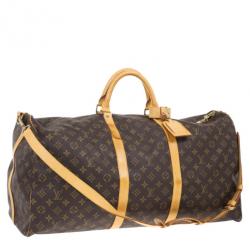 Pre Owned Louis Vuitton Monogram Canvas Keepall Bandouliere 60
