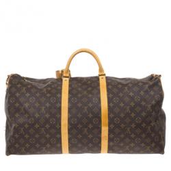 Pre Owned Louis Vuitton Monogram Canvas Keepall Bandouliere 60