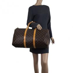 Pre Owned Louis Vuitton Canvas Monogram Keepall 50
