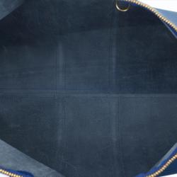 Pre Owned Louis Vuitton Toledo Blue Epi Leather Keepall 45 Bag