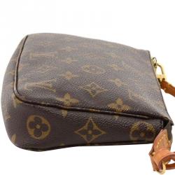 Pre Owned حقيبة إكسسوارات صغيرة لوي فيتون كانفاس مونوغرامية