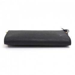 Pre Owned Louis Vuitton Noir Epi Leather Pochette Accessoires 24
