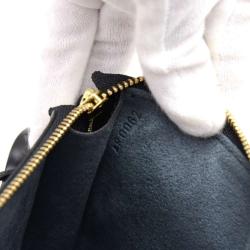 Pre Owned Louis Vuitton Noir Epi Leather Pochette Accessoires 24