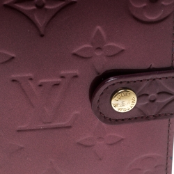 مملوكة مسبقًا جراب أجندة لوي فيتون فيرنيه فوفيستا روج مونوغرامي بحلقات صغيرة