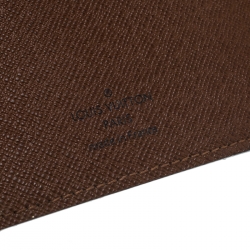 Pre Owned Louis Vuitton Monogram Canvas Medium Ring Agenda Cover