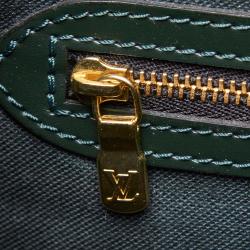 Pre Owned Louis Vuitton Epicea Green Taiga Leather Cassiar Backpack