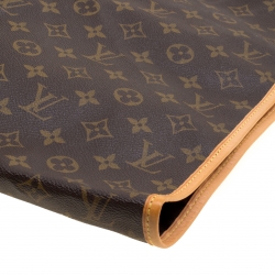 Pre Owned Louis Vuitton Monogram Canvas and Leather Garment Cover