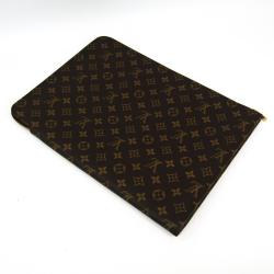 Pre Owned حافظة ملفات لوي فيتون بوش كانفاس مونوغرامية