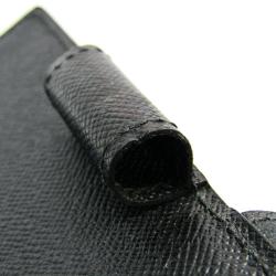 Pre Owned Louis Vuitton Noir Epi Leather Large Ring Agenda Cover