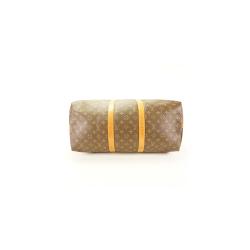 Pre Owned Louis Vuitton Monogram Canvas Keepall Bandouliere 50 Bag