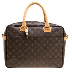 Pre Owned Louis Vuitton Monogram Canvas Icare Computer Bag