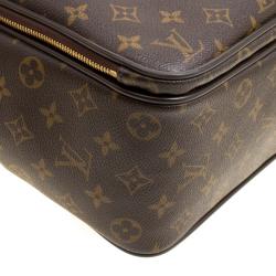 Pre Owned Louis Vuitton Monogram Canvas Icare Computer Bag