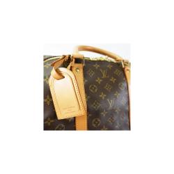 Pre Owned Louis Vuitton Monogram Canvas Keepall Bandouliere 60 Bag