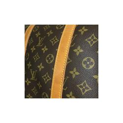 Pre Owned Louis Vuitton Monogram Canvas Keepall 55 Bag