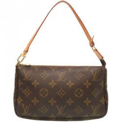 Pre Owned Louis Vuitton Monogram Canvas Pochette Accessoires Bag