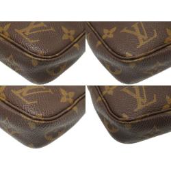 Pre Owned Louis Vuitton Monogram Canvas Pochette Accessoires Bag