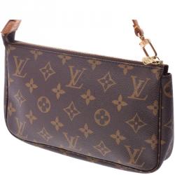 Pre Owned Louis Vuitton Monogram Canvas Pochette Accessoires Bag