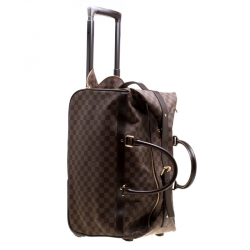 Pre Owned Louis Vuitton Damier Canvas Eole 50 Rolling Luggage