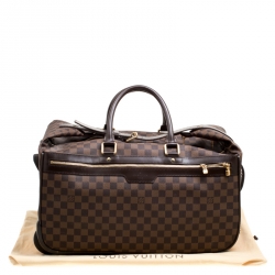 Pre Owned Louis Vuitton Damier Canvas Eole 50 Rolling Luggage