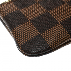 Pre Owned بوك مفاتيح لوي فيتون كانفاس دامييه أيبين