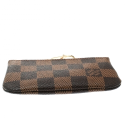 Pre Owned بوك مفاتيح لوي فيتون كانفاس دامييه أيبين