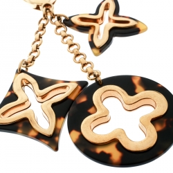 Louis Vuitton Resin Insolence Bag Charm Gold