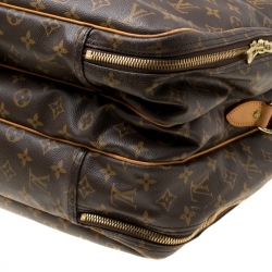 Pre Owned Louis Vuitton Monogram Canvas Alize 2 Poche Soft Suitcase