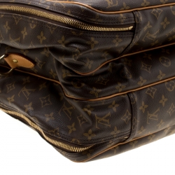 Pre Owned Louis Vuitton Monogram Canvas Alize 2 Poche Soft Suitcase