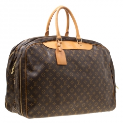 Pre Owned Louis Vuitton Monogram Canvas Alize 2 Poche Soft Suitcase