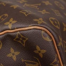 Pre Owned Louis Vuitton Monogram Canvas Keepall 60 Bag
