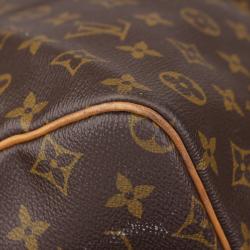 Pre Owned Louis Vuitton Monogram Canvas Keepall 60 Bag